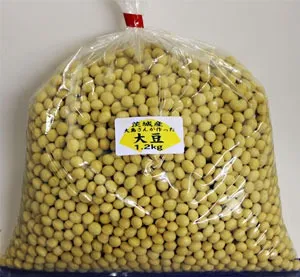 茨城県産　減農薬栽培大豆　1.2kg