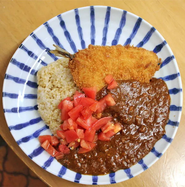 【本日の腸活賄い玄米ご飯】