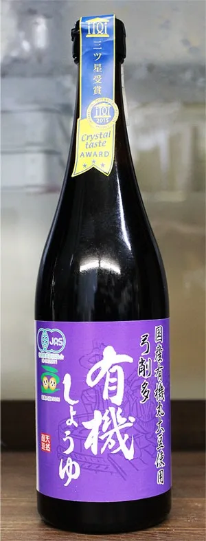 【調味料】有機醤油(720ml)